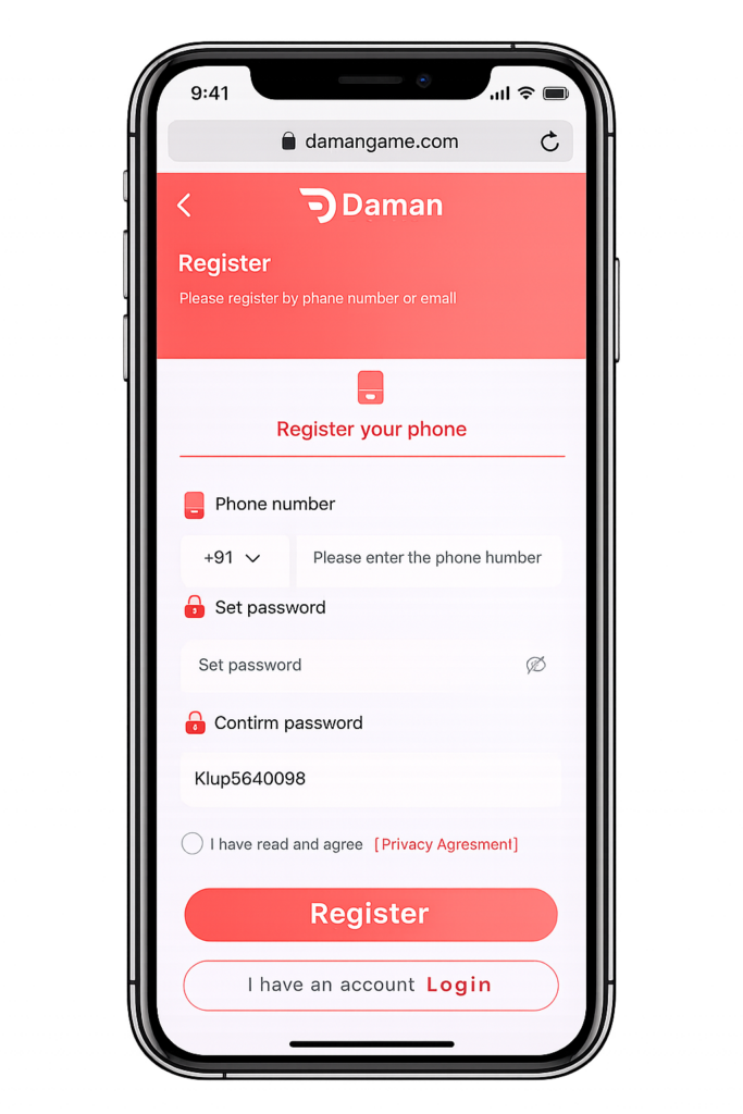 Daman Game